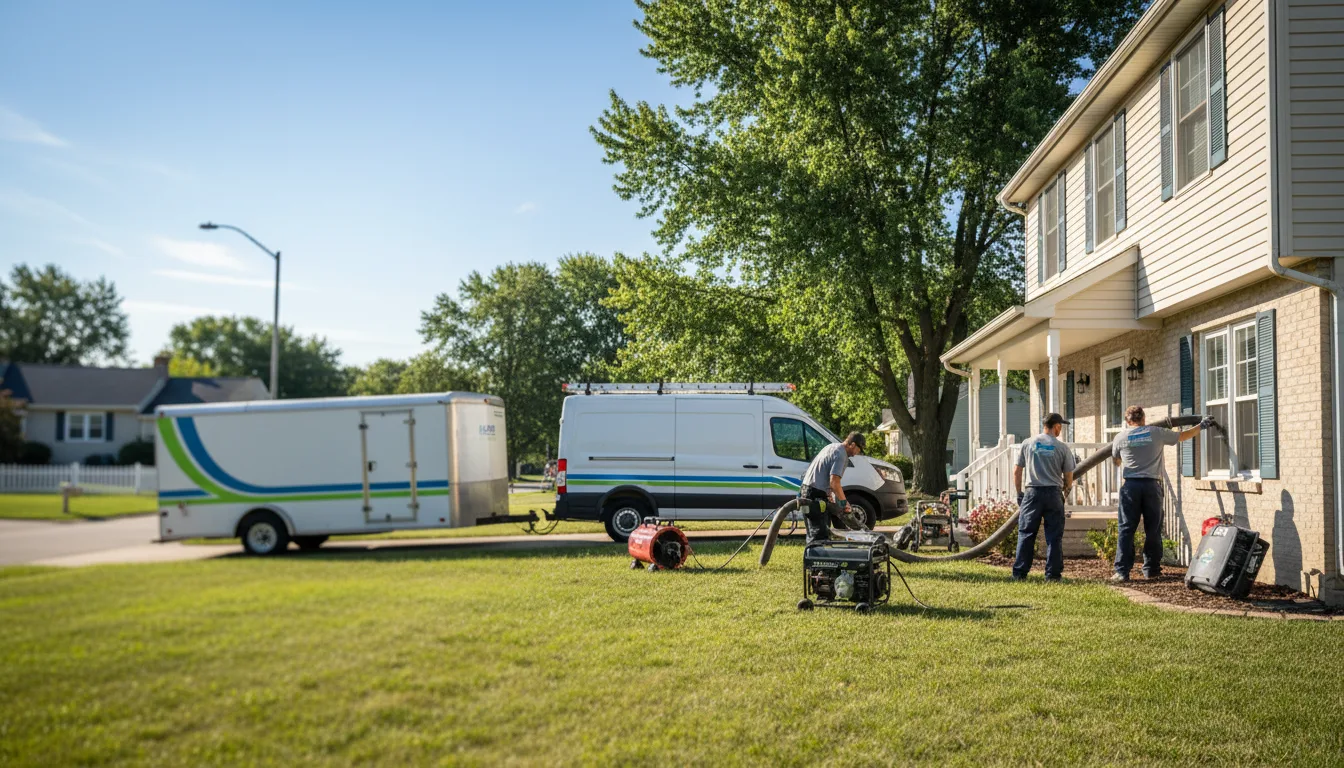 Flooded Basement Restoration And Cleanup With Repair in Riverside, IL near me